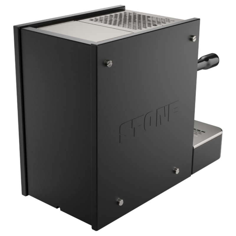 Stone Lite Espresso Machine - Compact & Handcrafted in Milan - Black - 220 V