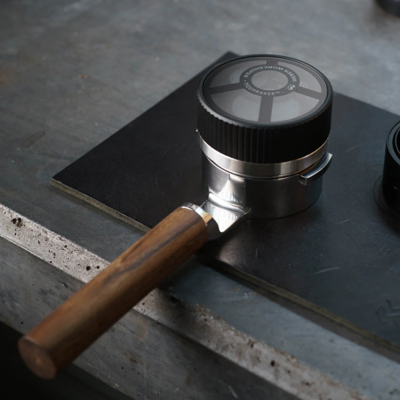 Weber Workshops BUCK Bottomless Portafilter - Teak Handle