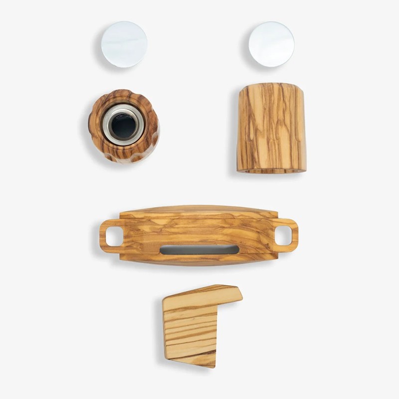 Wiedemann Manufaktur Wooden Set for La Marzocco Linea Micra - Olive