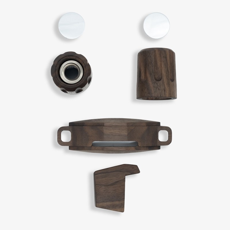 Wiedemann Manufaktur Wooden Set for La Marzocco Linea Micra - Walnut