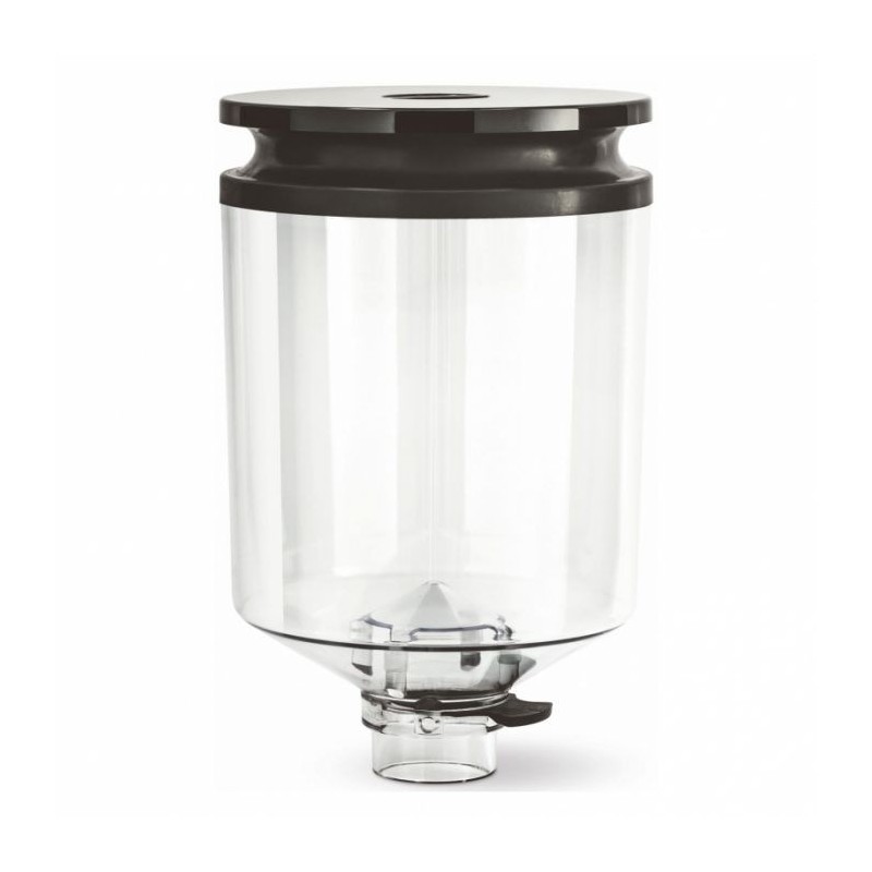 Eureka Atom Excellence 75 Coffee Grinder - High Efficiency - Titanium - White - Blow Up Tall Hopper - 110 V