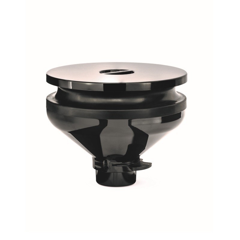 Eureka Atom W 65 Coffee Grinder - Precision & Efficiency - Titanium - White - Blow Up Short Smoked Hopper - 220 V