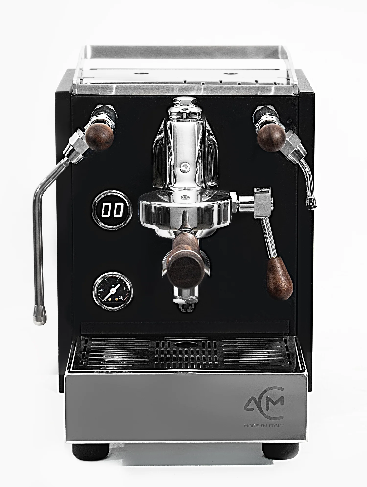ACM HomeyDark L/1gr ST — Kućna mašina za kafu, 1 grupa, Shot Timer Dark