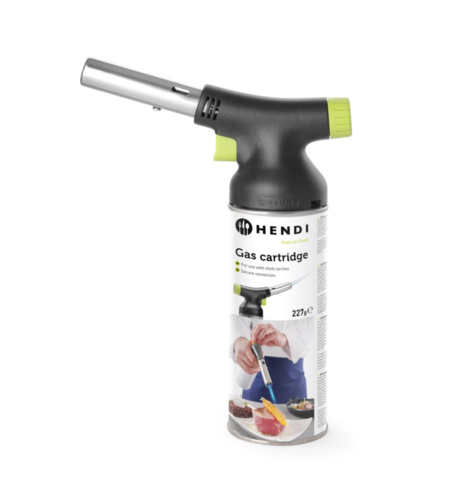 HENDI Jet brener za chefove – komplet s kartušom, HENDI, 175x68x(H)260mm - Slika 2
