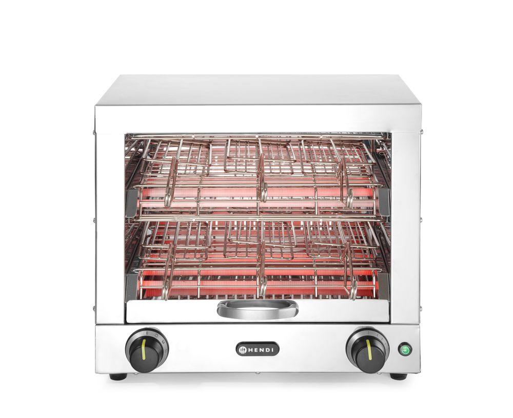 Multi-toster s 6 hvataljki, HENDI, 230V/3000W, 450x390x(H)400mm