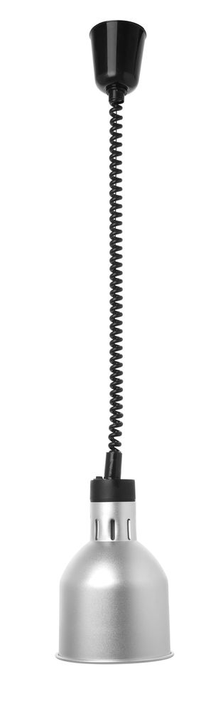 Cilindrične lampe za zagrevanje s podesivom dužinom, HENDI, Srebrna, 230V/250W, ⌀175x(H)250mm