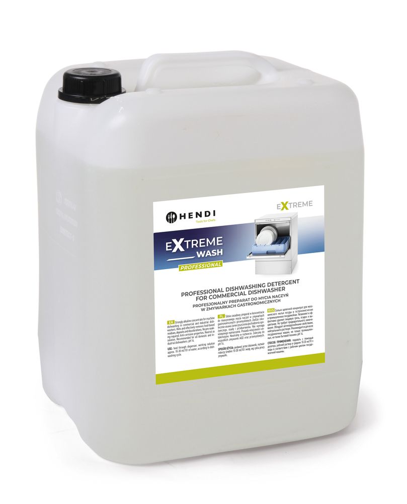 Extreme Wash Professional deterdžent za pranje posuđa za komercijalnu perilicu posuđa, HENDI, 20 l