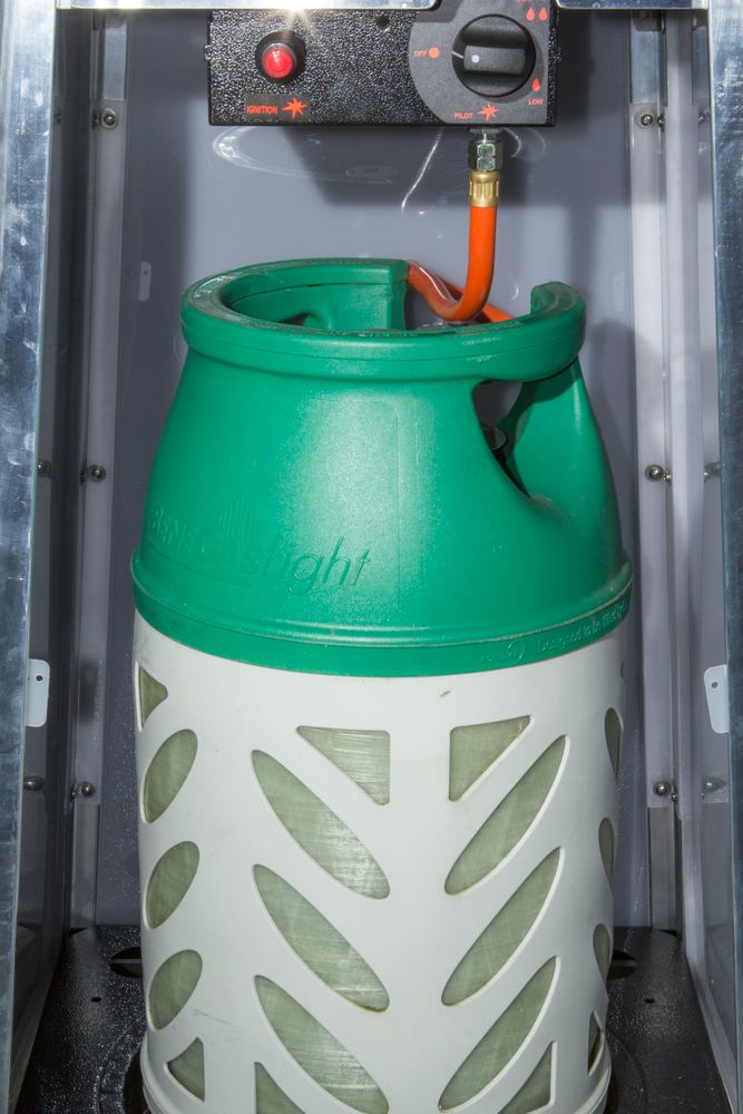 Grejač za terasu Pyramid, HENDI, 11,2kW, 500x500x(H)2220mm - Slika 3